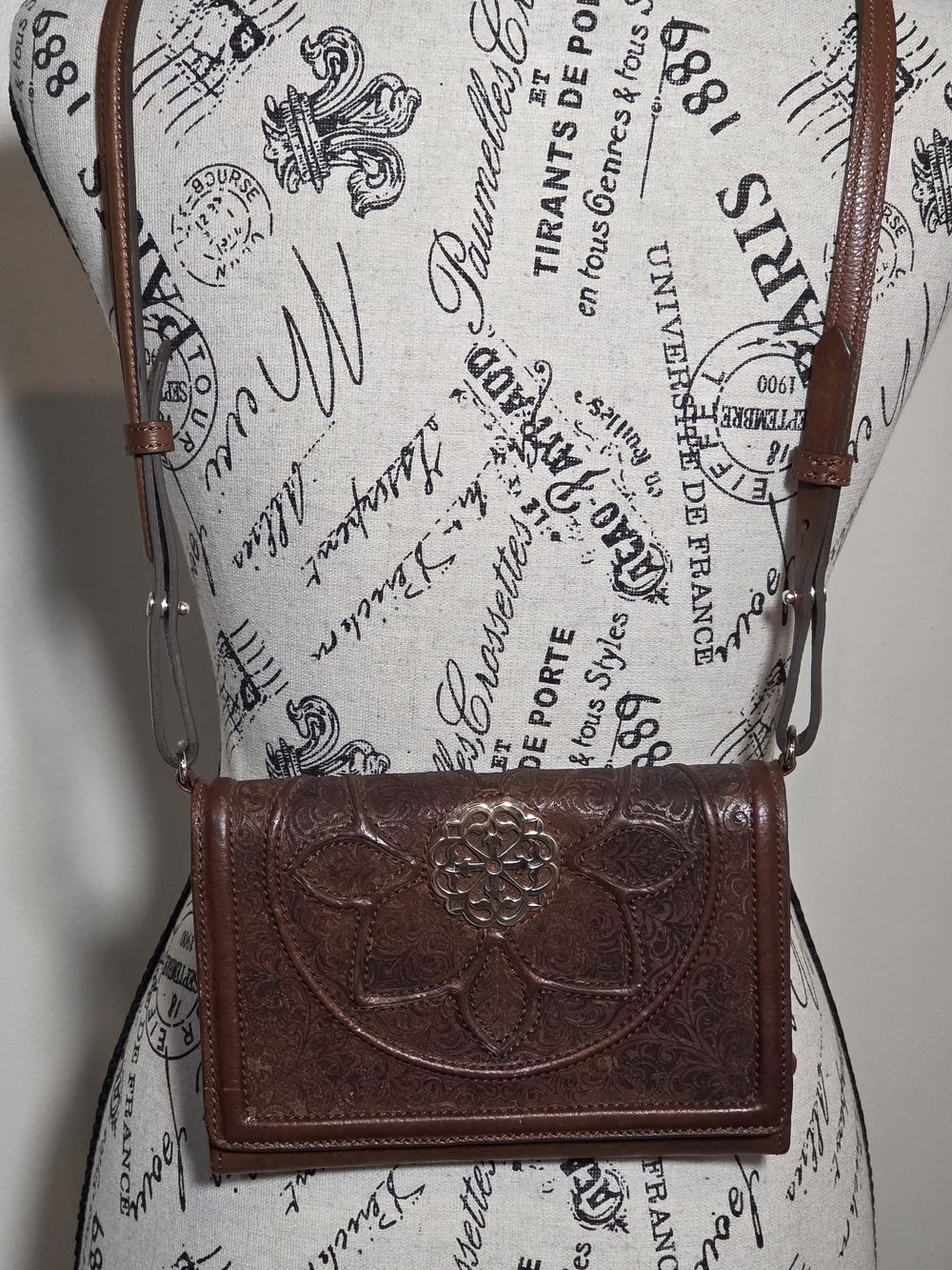 Brighton Ferrara Whisky Mystique Slim Leather Organizer - Picture 2 of 14
